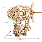 Rolife Airship Model 3D Wooden Puzzle