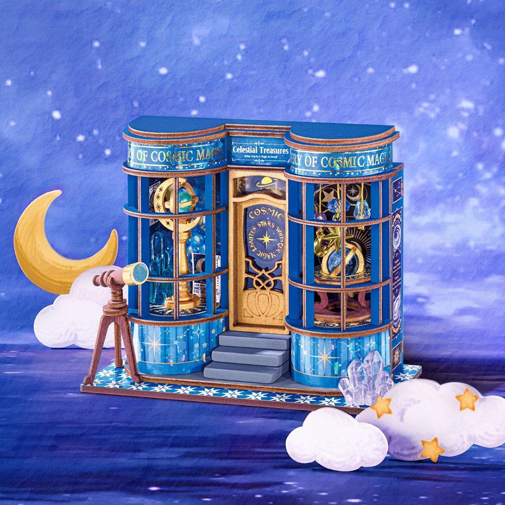 Rolife Magic Astronomy Shop DIY Miniature House