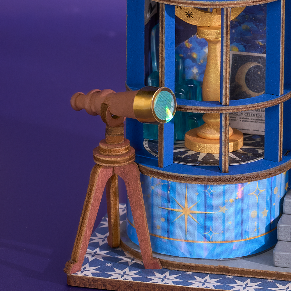Rolife Magic Astronomy Shop DIY Miniature House