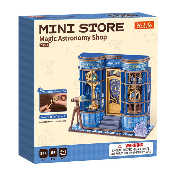 Rolife Magic Astronomy Shop DIY Miniature House
