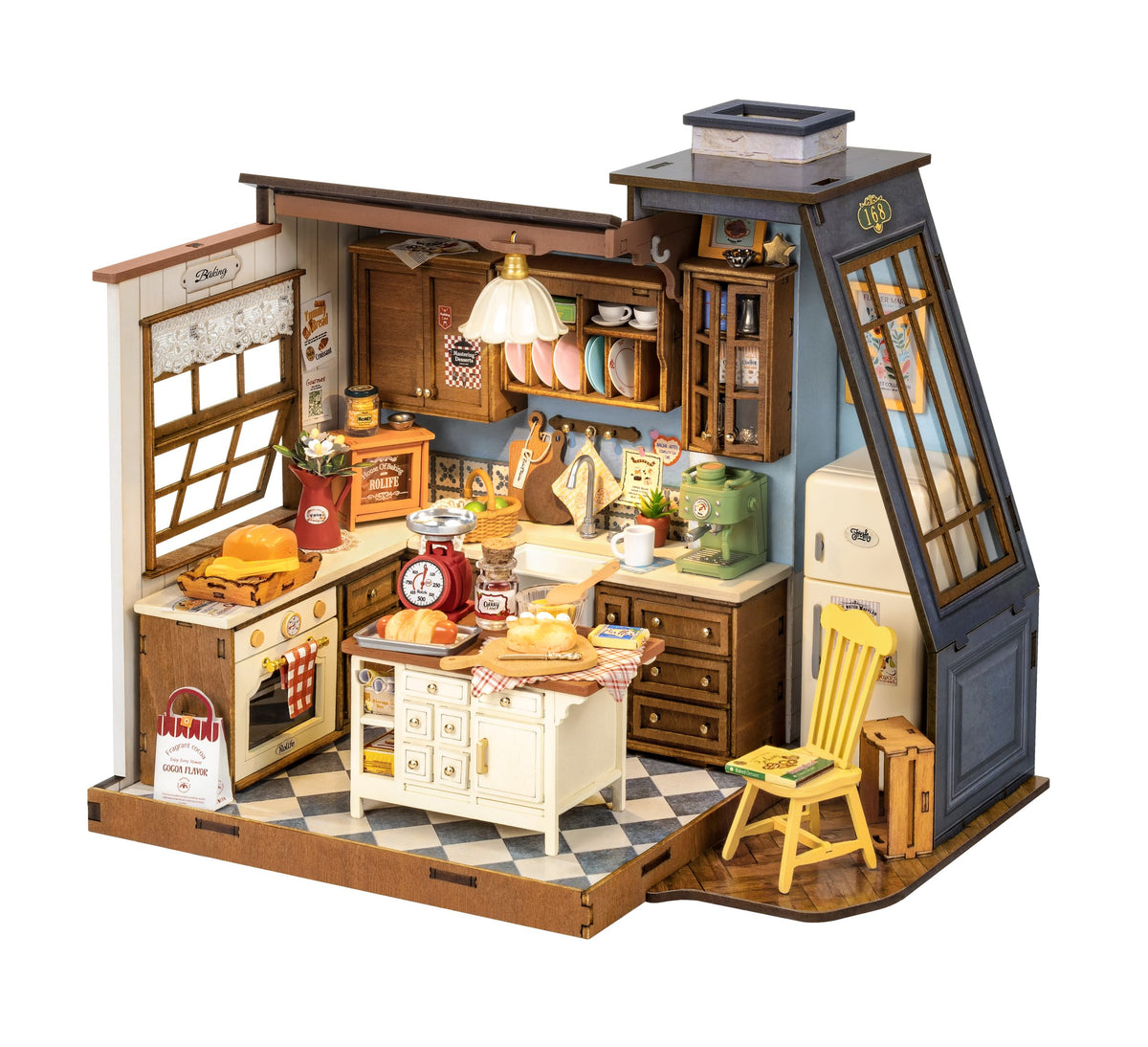 Rolife Baking Kitchen DIY Miniature House