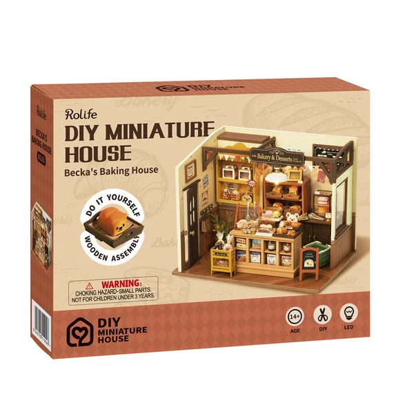 Rolife Becka's Baking House DIY Miniature House