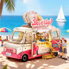 Rolife Beverly's Ice Cream Truck 3D Wooden Puzzle