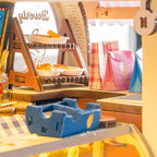 Rolife Beverly's Ice Cream Truck 3D Wooden Puzzle