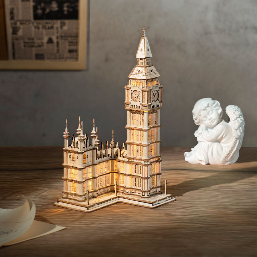Rolife Big Ben with LED lights