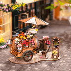 Rolife Blossom Cart 3D Wooden Puzzle