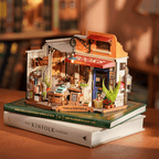 Rolife Corner Bookstore DIY Miniature House