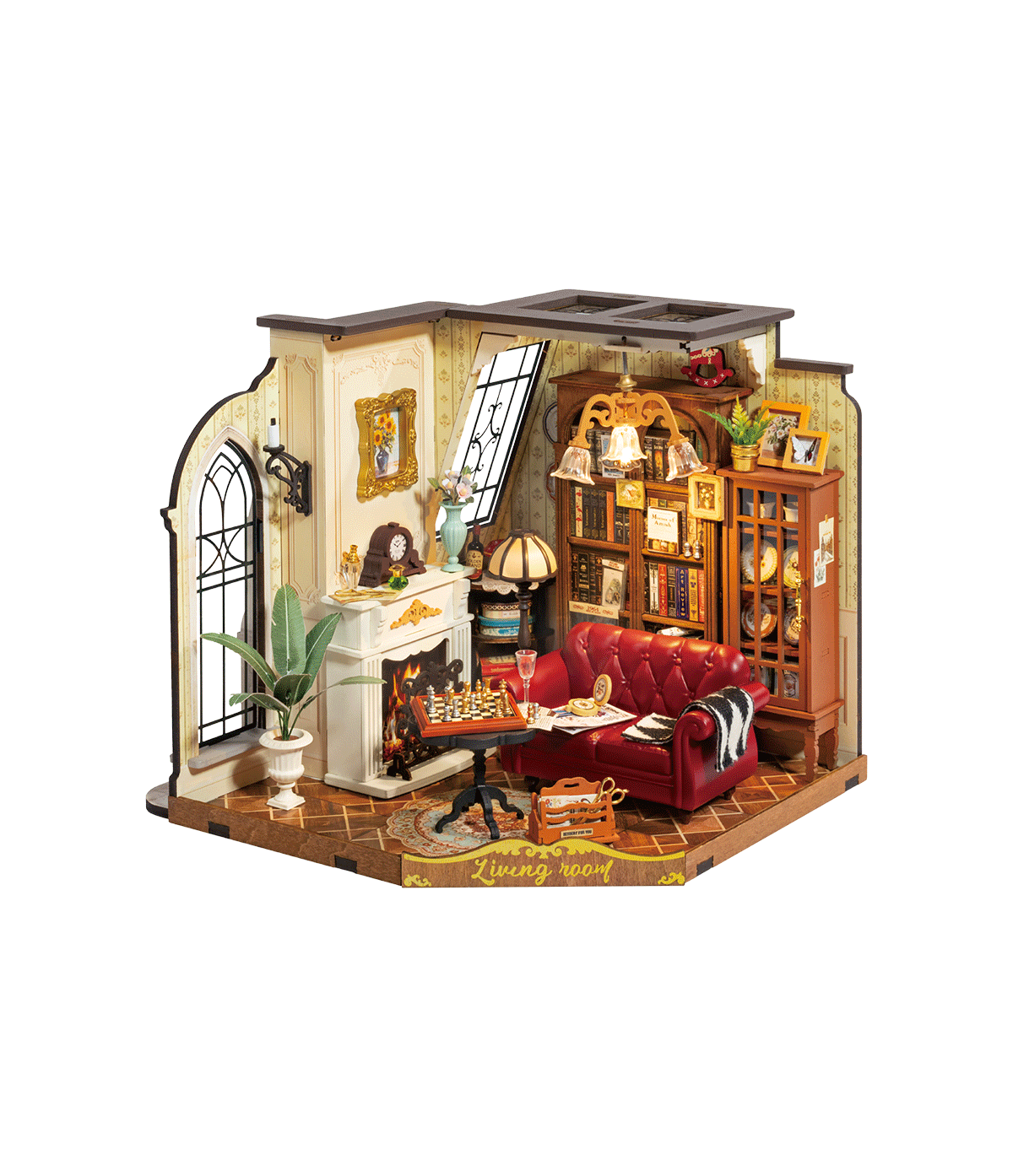 Rolife Catherine's Living Room DIY Miniature House