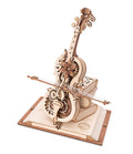 ROKR Magic Cello Mechanical Music Box 3D Wooden Puzzle