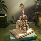 ROKR Magic Cello Mechanical Music Box 3D Wooden Puzzle