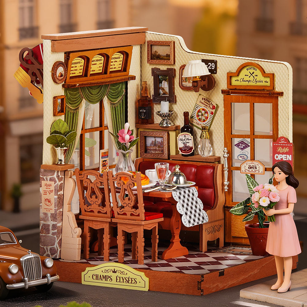 Rolife Champs-Élysées Bistro DIY Miniature House