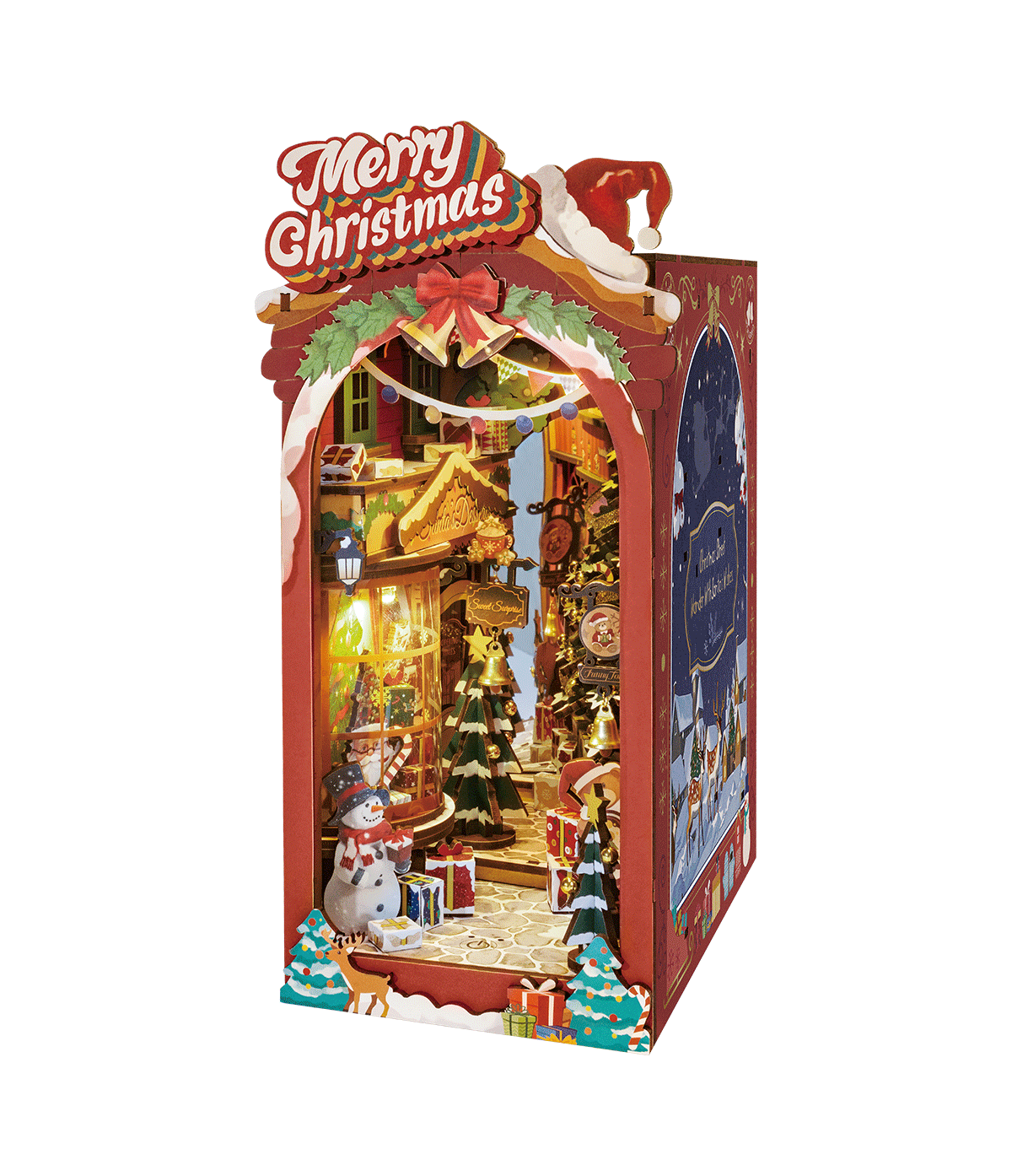 Rolife Christmas Street DIY Book Nook