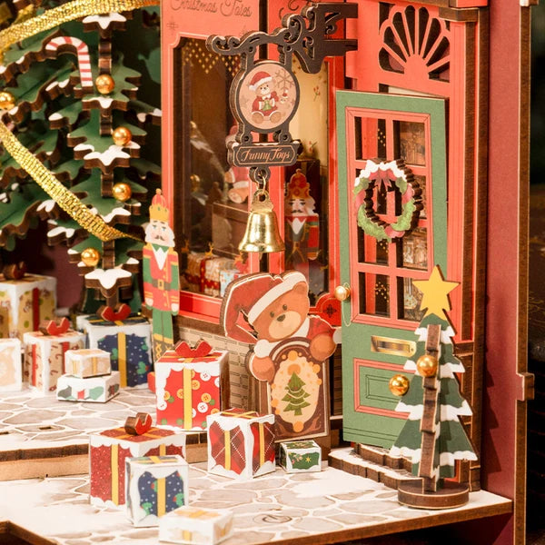 Rolife Christmas Street DIY Book Nook