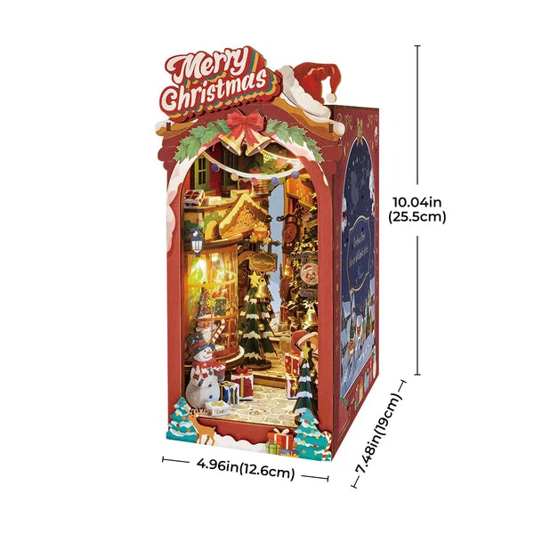 Rolife Christmas Street DIY Book Nook