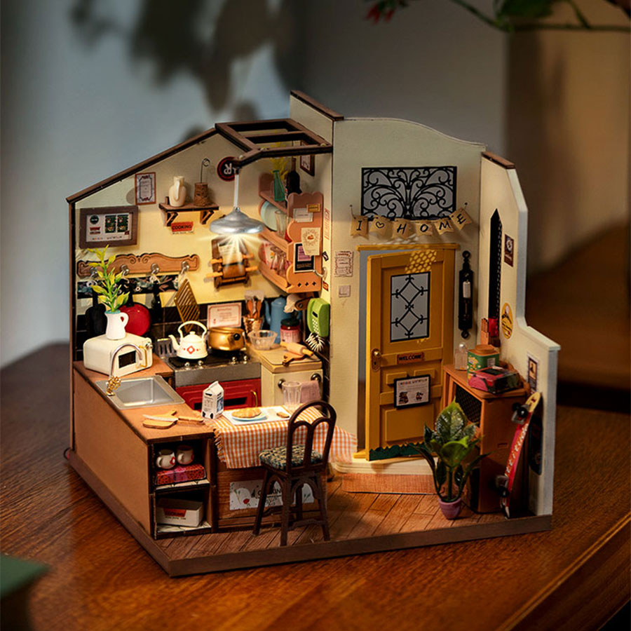 Rolife Cozy Kitchen DIY Miniature House