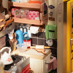 Rolife Cozy Kitchen DIY Miniature House