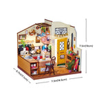 Rolife Cozy Kitchen DIY Miniature House