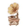 ROKR Diva Gramophone Music Box Wooden 3D Puzzle