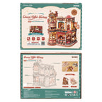ROKR Dream Coffee Factory Music Box Wooden 3D Puzzle