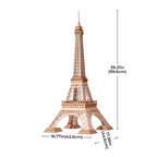Rolife Eiffel Tower Plus 3D Wooden Puzzle