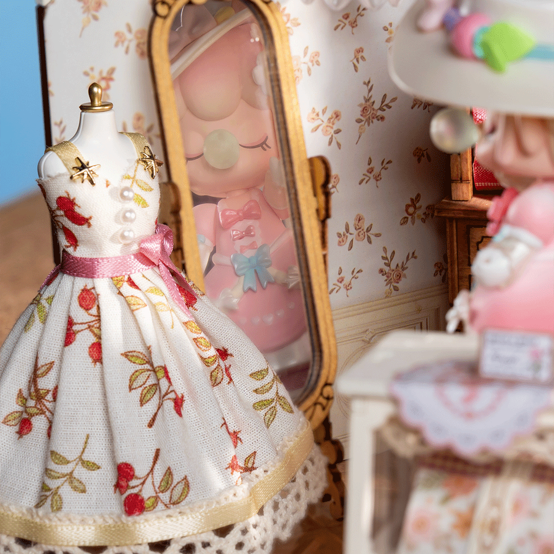 Rolife Elsa's Tailoring DIY Miniature House
