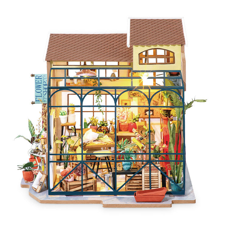 Rolife Emily's Flower Shop Miniature House