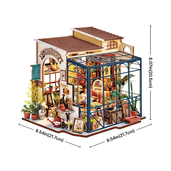 Rolife Emily's Flower Shop Miniature House