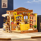 Rolife Fluffy Friends Store DIY Miniature House