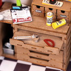 Rolife Garage Workshop DIY Miniature House