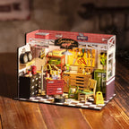 Rolife Garage Workshop DIY Miniature House