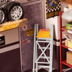 Rolife Garage Workshop DIY Miniature House