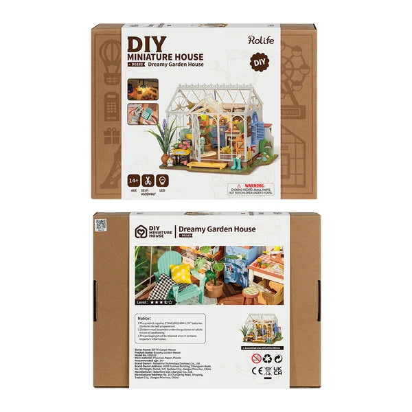 Rolife Dreamy Garden House DIY Miniature House