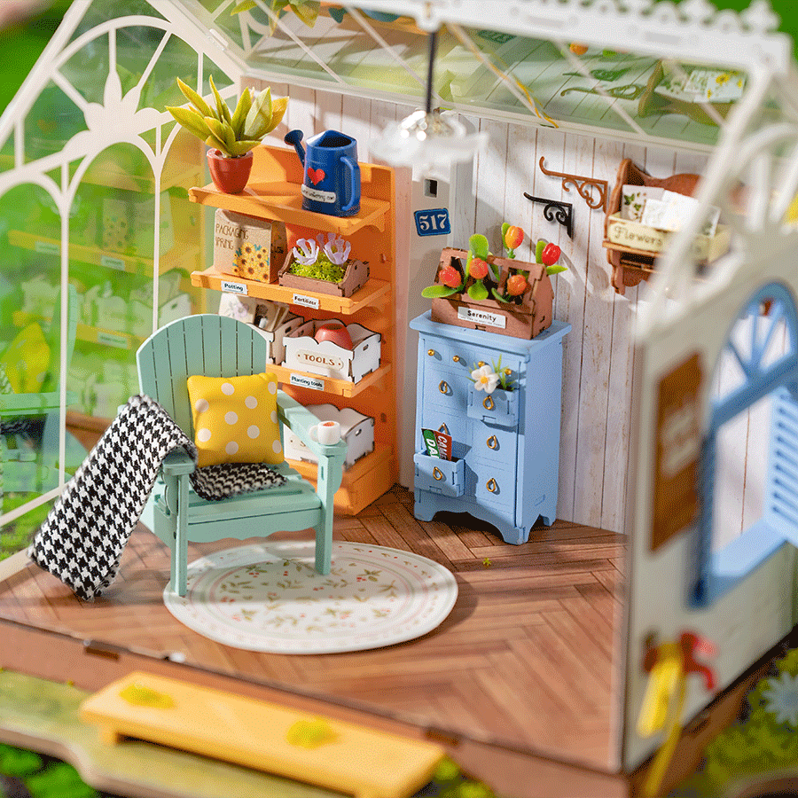 Rolife Dreamy Garden House DIY Miniature House