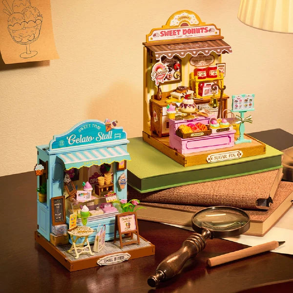 Rolife Gelato Stall DIY Miniature House