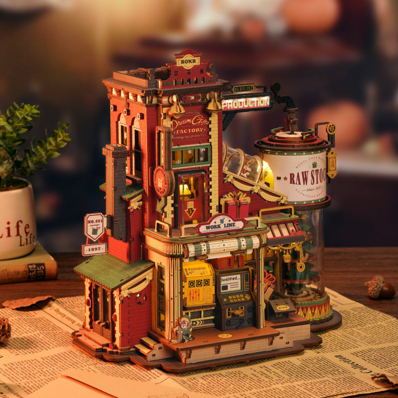 ROKR Dream Gift Factory Wooden Music Box