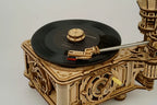 ROKR Classic Gramophone 3D Wooden Puzzle (Electric Version)