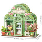 Rolife Green Fountain Garden DIY Miniature House