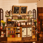 Rolife Holiday Cafe DIY Book Nook