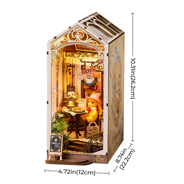 Rolife Holiday Cafe DIY Book Nook