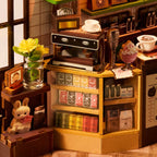 Rolife Holiday Cafe DIY Book Nook