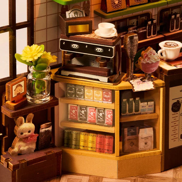 Rolife Holiday Cafe DIY Book Nook