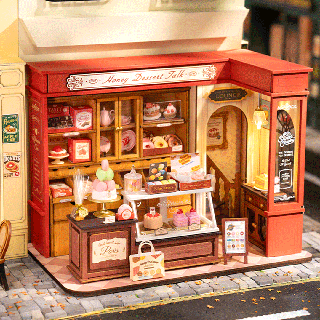 Rolife Honey Dessert Talk DIY Miniature House