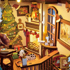 Rolife Christmas Indoor Scene Book Nook