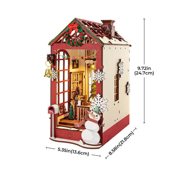 Rolife Christmas Indoor Scene Book Nook