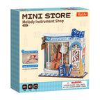 Rolife Melody Instrument Shop DIY Miniature