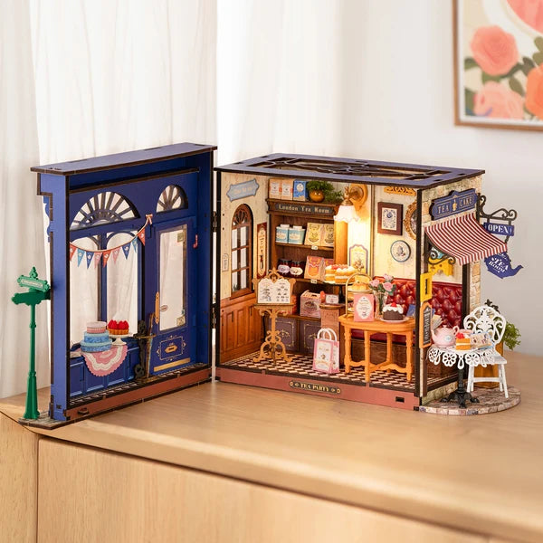 Rolife Leisure Time Tea Room DIY Miniature House