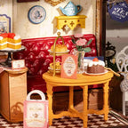 Rolife Leisure Time Tea Room DIY Miniature House