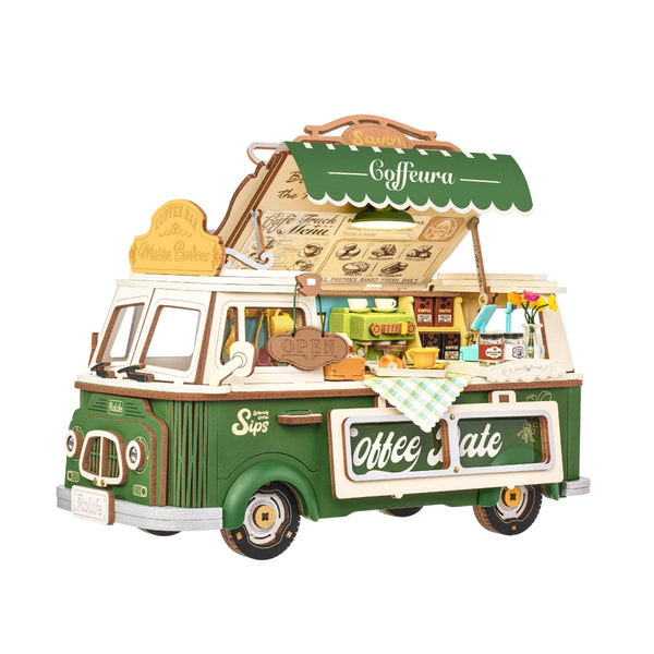 Rolife Leo's Coffee Truck 3D Wooden Puzzle