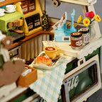 Rolife Leo's Coffee Truck 3D Wooden Puzzle