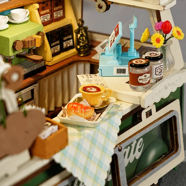 Rolife Leo's Coffee Truck 3D Wooden Puzzle